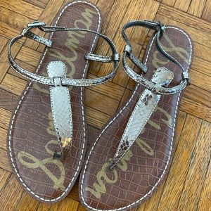 BRAND NEW Sam Edelman metallic Sandals